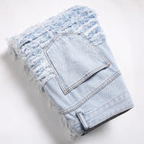 Jeans casual drappeggiati da uomo ATREND