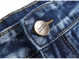 Jeans casual multi tasche svasati da uomo ATREND