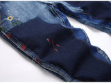 Jeans casual multi tasche svasati da uomo ATREND