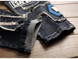 Jeans patchwork da uomo ATREND