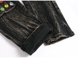 Jeans punk con bottoni da uomo ATREND