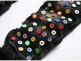 Jeans punk con bottoni da uomo ATREND