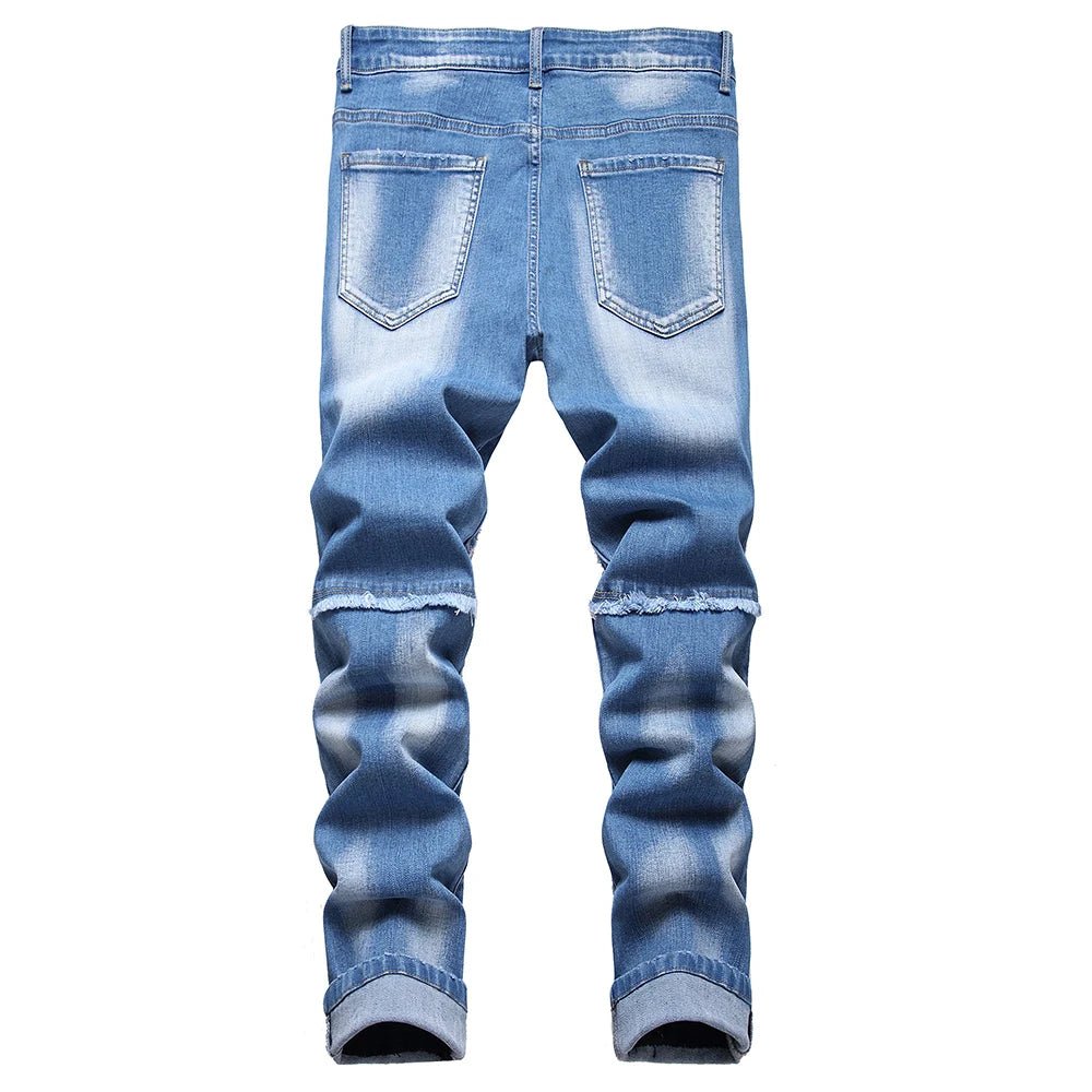 Jeans strappati elasticizzati da uomop ATREND