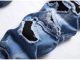 Jeans strappati elasticizzati da uomop ATREND