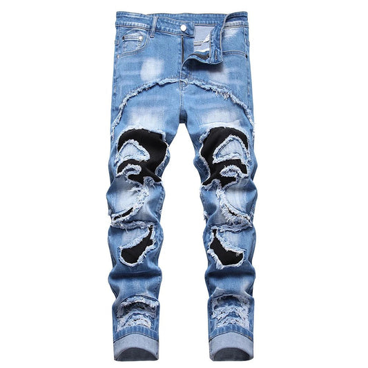 Jeans strappati elasticizzati da uomop ATREND