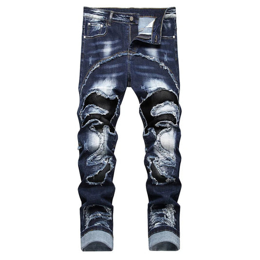 Jeans strappati elasticizzati da uomop ATREND
