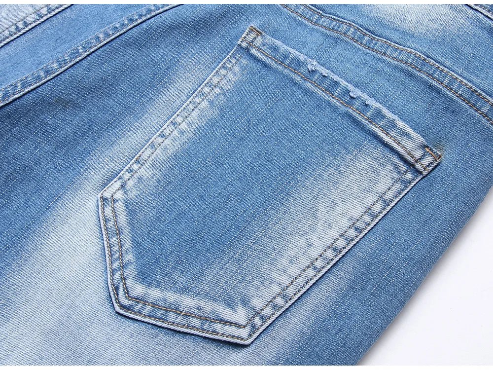 Jeans strappati elasticizzati da uomop ATREND