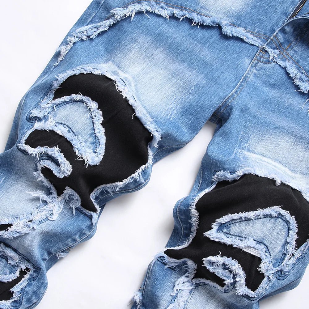 Jeans strappati elasticizzati da uomop ATREND