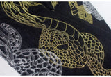 Jeans streetwear con disegno grafico da uomo ATREND