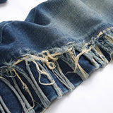 Jeans streetwear plissettati da uomo ATREND