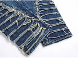 Jeans streetwear plissettati da uomo ATREND