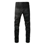 Jeans streetwear strappati da uomo ATREND