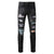 Jeans streetwear strappati da uomo ATREND