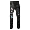 Jeans streetwear strappati da uomo ATREND
