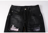 Jeans streetwear strappati da uomo ATREND