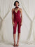 Jumpsuit a pinocchietto scavata in pizzo da donna ATREND