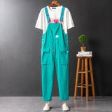 Jumpsuit cargo casual da uomo ATREND