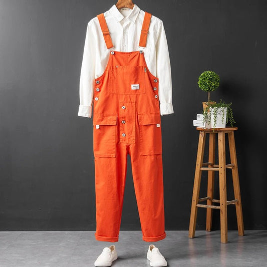 Jumpsuit cargo casual da uomo ATREND