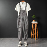 Jumpsuit cargo multi tasche da uomo - jumpsuit uomo ATREND