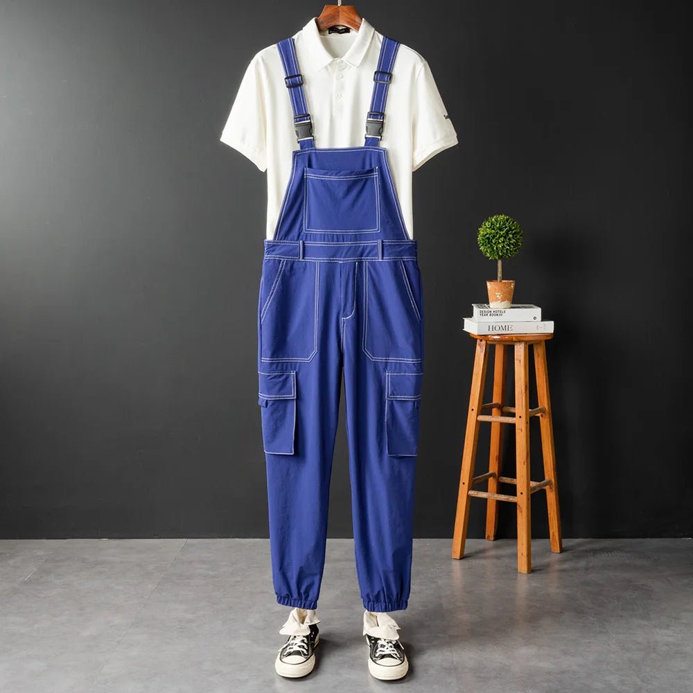 Jumpsuit cargo multi tasche da uomo - jumpsuit uomo ATREND