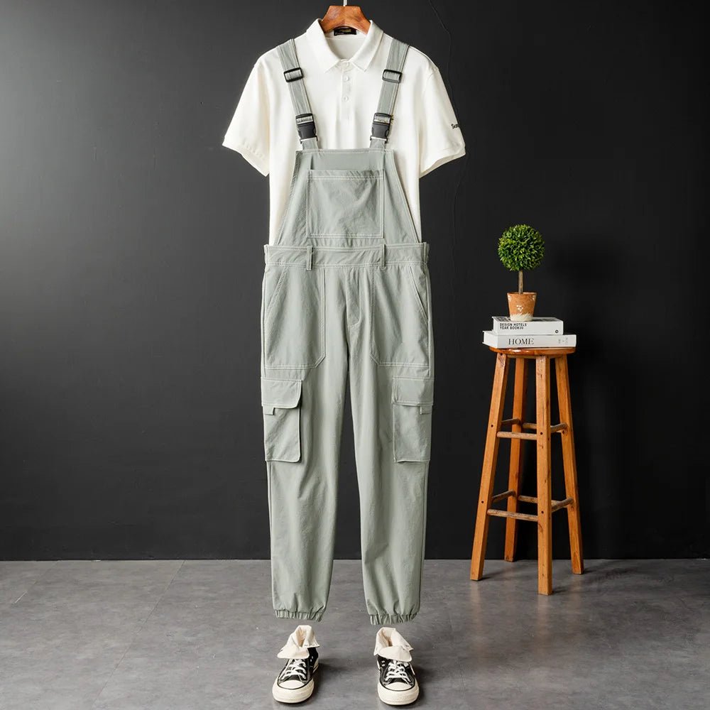 Jumpsuit cargo multi tasche da uomo - jumpsuit uomo ATREND