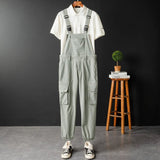 Jumpsuit cargo multi tasche da uomo - jumpsuit uomo ATREND