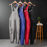 Jumpsuit cargo multi tasche da uomo - jumpsuit uomo ATREND