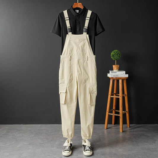 Jumpsuit cargo multi tasche da uomo - jumpsuit uomo ATREND