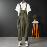 Jumpsuit cargo multi tasche da uomo - jumpsuit uomo ATREND