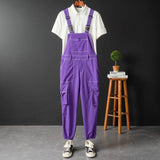 Jumpsuit cargo multi tasche da uomo - jumpsuit uomo ATREND