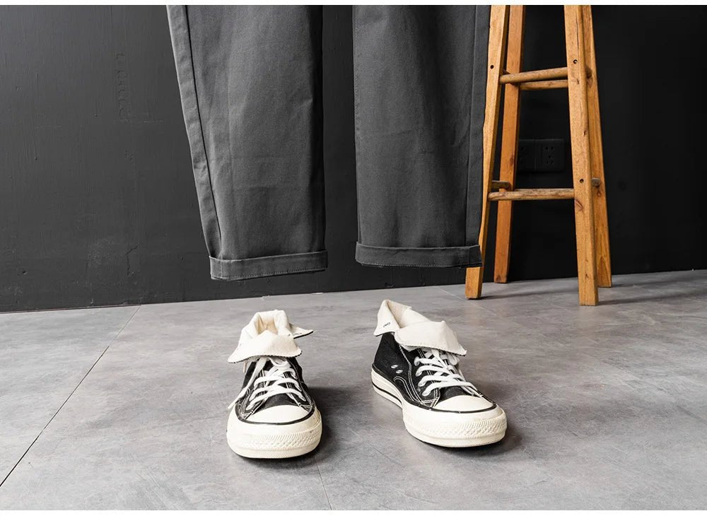 Jumpsuit casual a maniche lunghe da uomo - jumpsuit uomo ATREND
