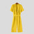 Jumpsuit casual a pinocchietto con cintura a mezze maniche da uomo ATREND