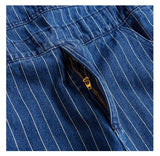 Jumpsuit casual a righe da uomo - jumpsuit uomo ATREND