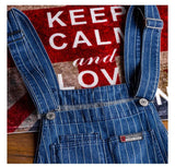 Jumpsuit casual a righe da uomo - jumpsuit uomo ATREND