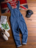 Jumpsuit casual a righe da uomo - jumpsuit uomo ATREND