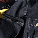 Jumpsuit di jeans a maniche lunghe da uomo - jumpsuit uomo ATREND