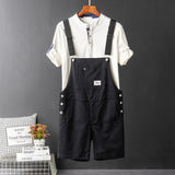 Jumpsuit di jeans casual corta da uomo ATREND