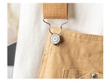 Jumpsuit di jeans casual corta da uomo ATREND