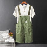 Jumpsuit di jeans casual corta da uomo ATREND