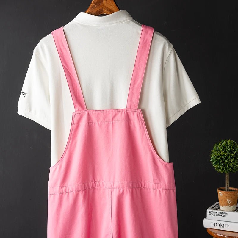 Jumpsuit di jeans casual da uomo - jumpsuit uomo ATREND