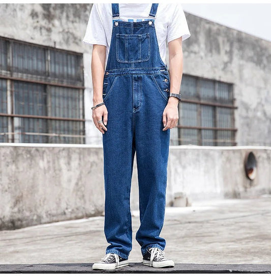 Jumpsuit di jeans casual da uomo ATREND