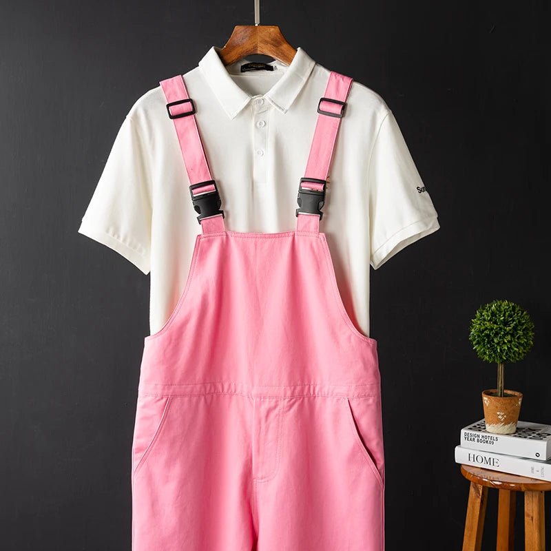 Jumpsuit di jeans casual da uomo - jumpsuit uomo ATREND