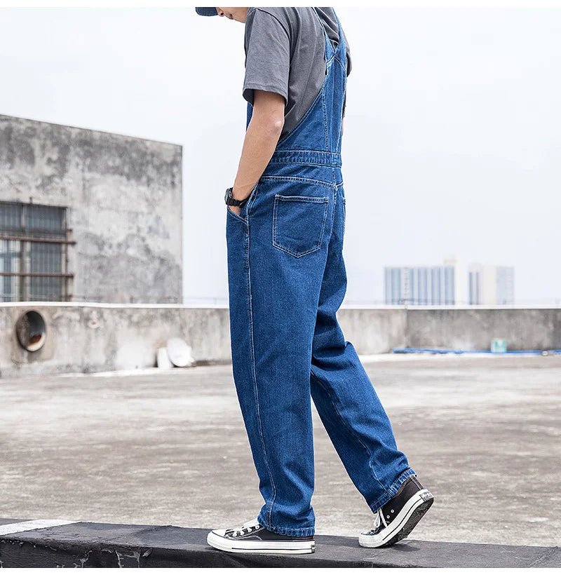 Jumpsuit di jeans casual da uomo ATREND