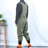 Jumpsuit multi tasche con elastici laterali da uomo - jumpsuit uomo ATREND