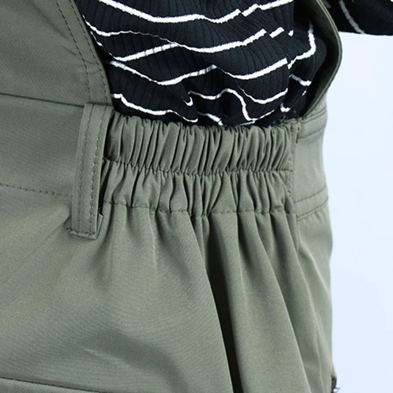 Jumpsuit multi tasche con elastici laterali da uomo - jumpsuit uomo ATREND