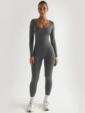 Jumpsuit sportiva a maniche lunghe da donna ATREND
