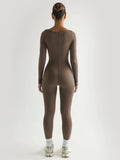Jumpsuit sportiva a maniche lunghe da donna ATREND