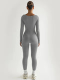 Jumpsuit sportiva a maniche lunghe da donna ATREND