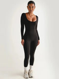 Jumpsuit sportiva a maniche lunghe da donna ATREND