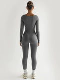 Jumpsuit sportiva a maniche lunghe da donna ATREND